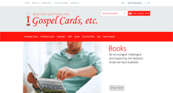 Desktop Screenshot of gospelcardsetc.com